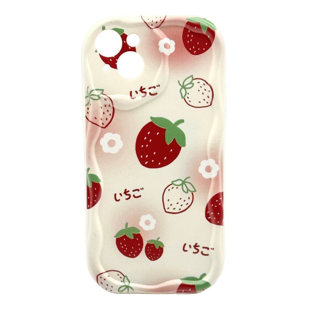 iPhone 15 Aesthetic Ichigo Strawberry Case